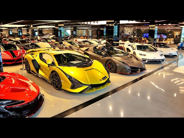 F1RST MOTORS DUBAI - Walking Around INSANE & Most Expensive Supercar - Hypercar Paradise
