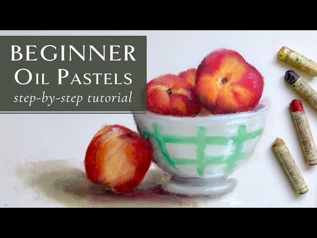 Oil Pastels for Beginners - Full Step by Step Tutorial