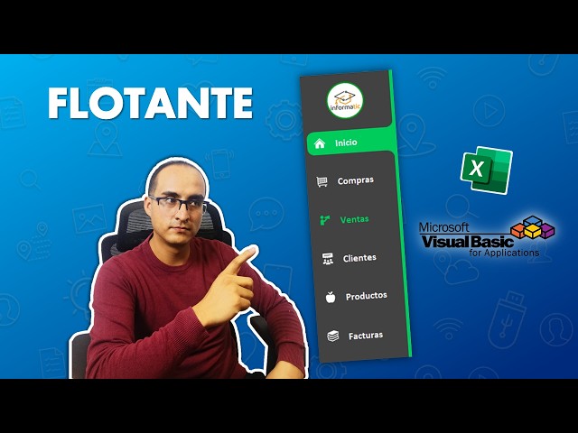 Interactive Floating Menu in Excel with Visual Basic