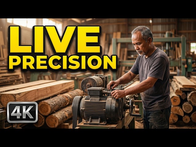 Massive Timber Processing in Real Time