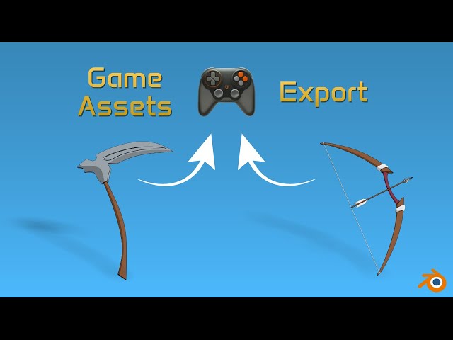 How to Prepare and Optimize 3D Models for Game Engines in Blender