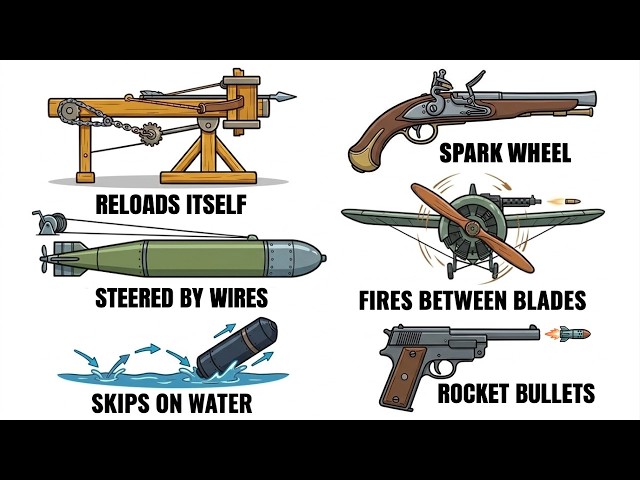 Weapons With Strange Mechanisms from Every Era Explained