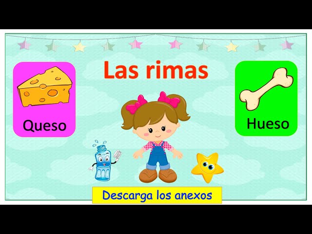 Rimas divertidas | ¿Qué es una rima? #Lenguajeycomunicación #aprendeencasa