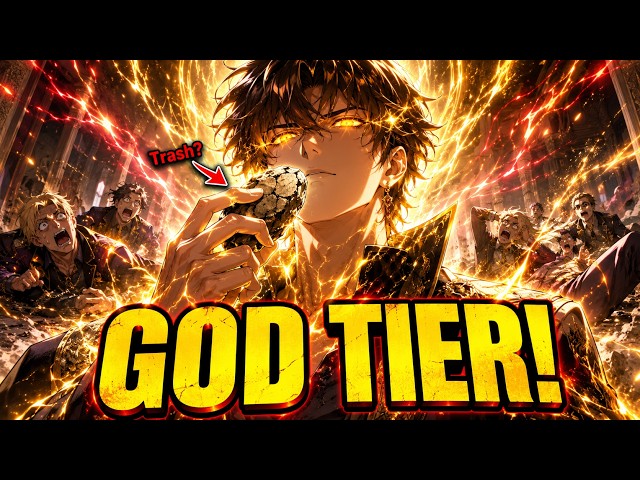 They Laughed When I Ate The "Trash" Gem... Until I Became The Only God!