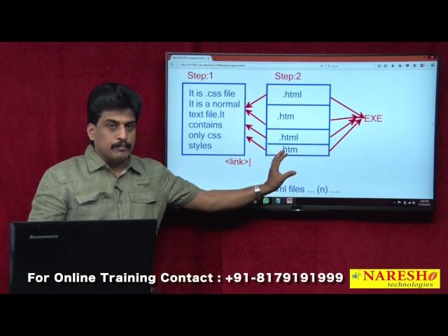 Types of Style Sheets | Web Technologies Tutorial | Mr.Subbaraju