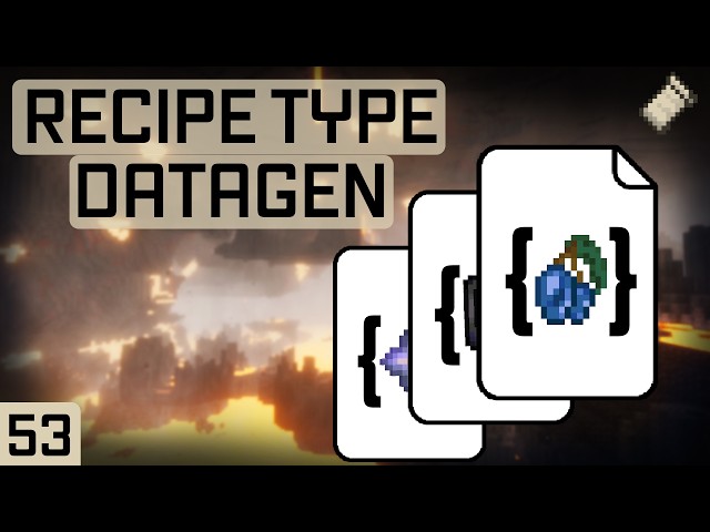 Fabric Modding Tutorial - Minecraft 26.2: Recipe Type Datagen | #53