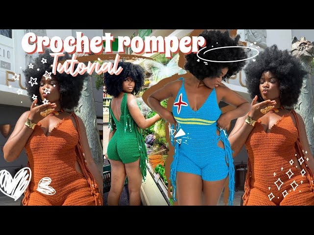 How to Crochet a Romper | Easy & Trendy Summer Outfit Tutorial 🌸 