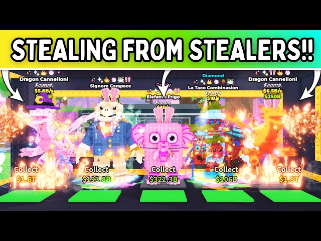 I STOLE THE CRAZIEST BRAINROTS FROM STEALERS!! *JUNKY METHOD!!!* Steal a Brainrot ROBLOX! (PT. 1)