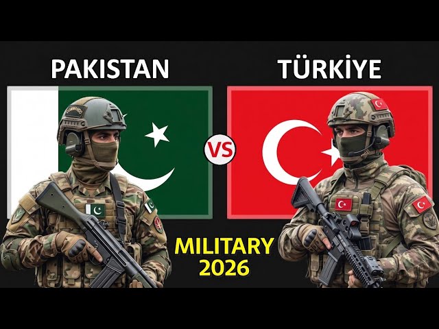 Pakistan vs Türkiye Military Power Comparison 2026