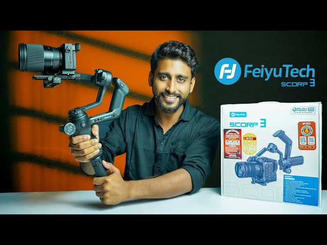 FeiyuTech Scorp 3 Unboxing & Full Detail  Review || Best Gimbal 2025 💥