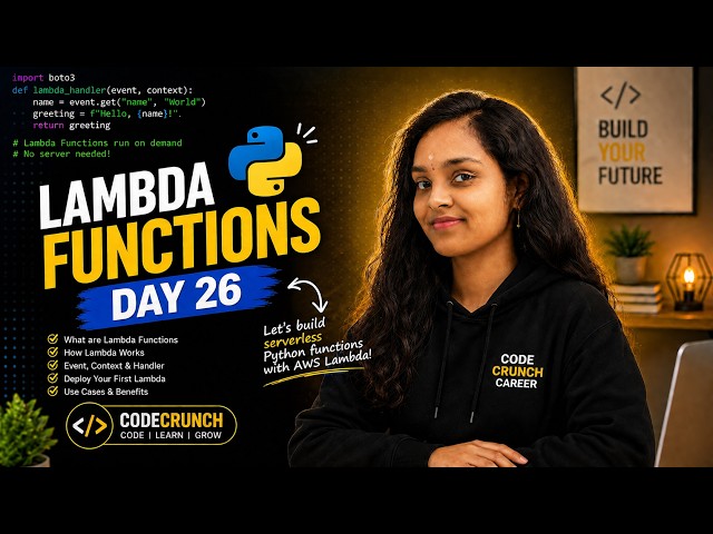 Watch This Before Using lambda! 🔥| Day 26 | 100 Days of Python | Interview Question