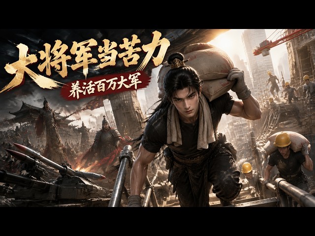 【新番快递】🔥古代大将军弹尽粮绝，意外从茅房穿越到现代都市打工养团队 #国产动漫 #ai 漫剧 #都市脑洞