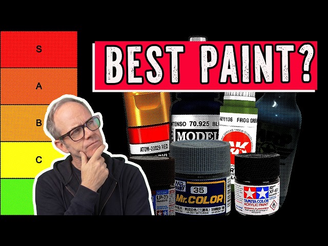 The Best Paint for Scale Models, RANKED!