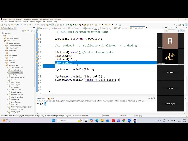 ArrayList in java || Collection in java Lec-1 #java #collection #arraylist