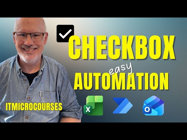 Excel Automation: A Checkbox sends Emails