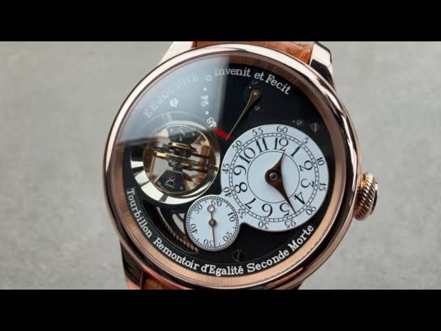 F.P. Journe Tourbillon Souverain Boutique Edition TV F.P. Journe Watch Review
