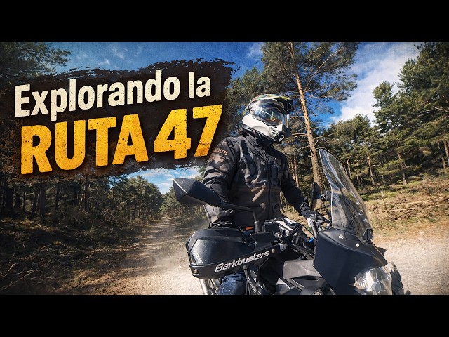 Exploring Route 47: Off-road stage Madrid-Segovia 🏍️
