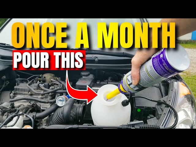 Do THIS Once a Month, and Your Engine Will Last Forever