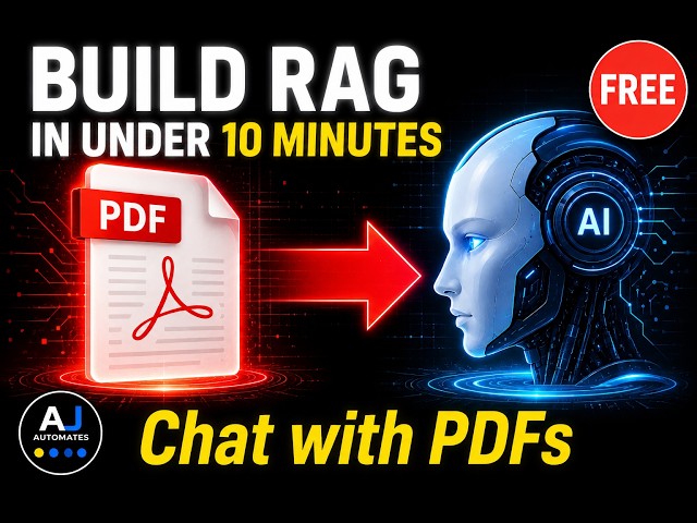 Building a RAG System: Local LLM + PDF Q&A (Full Tutorial) | Under 10 minutes