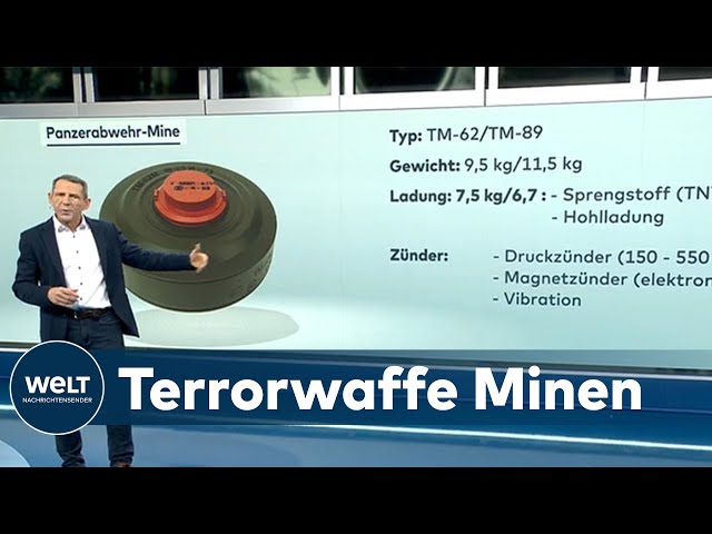 TREACHEROUS LEGACY: Ukrainians must now watch out for these mines | WELT Topic