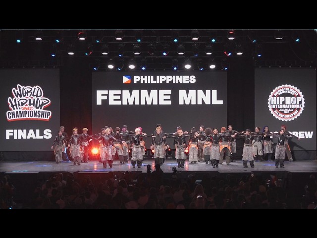 Femme MNL - Philippines | MegsCrew Division Gold Medalist | 2026 World Hip Hop Dance Championship