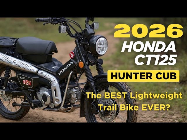 2026 Honda CT125 Hunter Cub (aka Trail 125): Price, New Colors, Specs, Features, Availability 