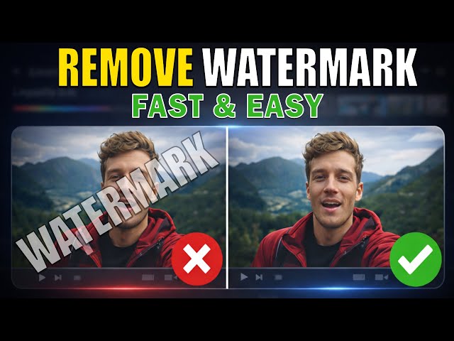 Remove Watermarks from Any Video in Seconds