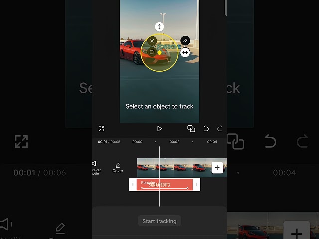 Text Tracking Tutorial in Capcut 🤯🔥 #capcut #tutorial #edit