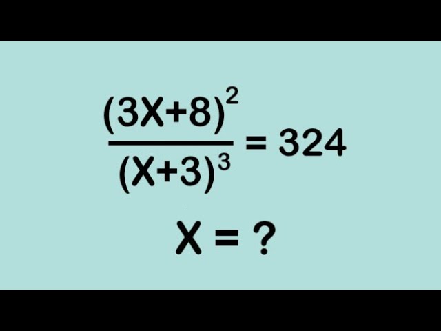 An Interesting Olympiad Algebra Question l math olympiad 