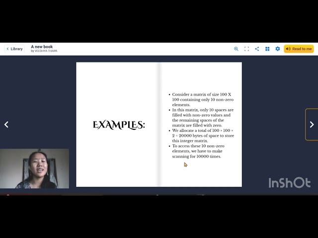 Data Structures in C++. Sparse Matrix introduction 