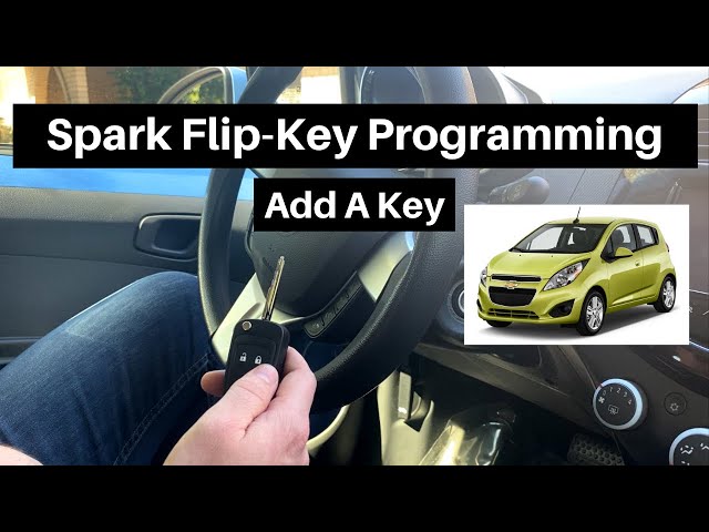 How To Program A Chevy Spark Flip Key Remote Fob 2013 - 2016 DIY Chevrolet Add Flip-Key Tutorial