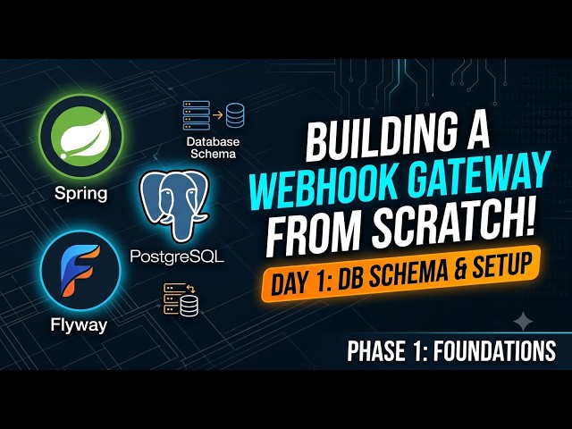 Day 1: Schema & Environment — Building a Production-Grade Webhook Gateway