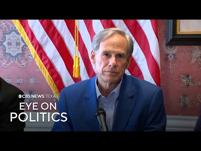 Gov. Abbott is asked about data centers in Texas and construction at Big Bend National Park