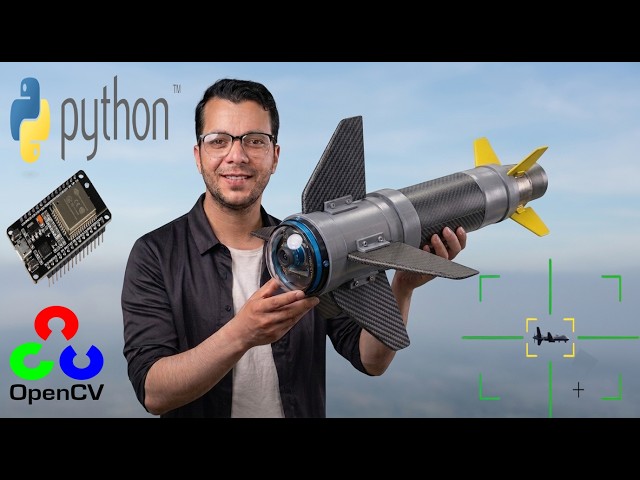 How I Built an Electro-Optical Rocket Guidance System | ESP32-CAM & OpenCV AI Tracking 🚀