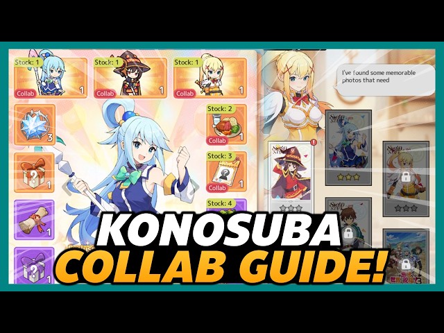 Choose Wisely! Konosuba Companion Selection and Event Guide! [Sword x Staff]