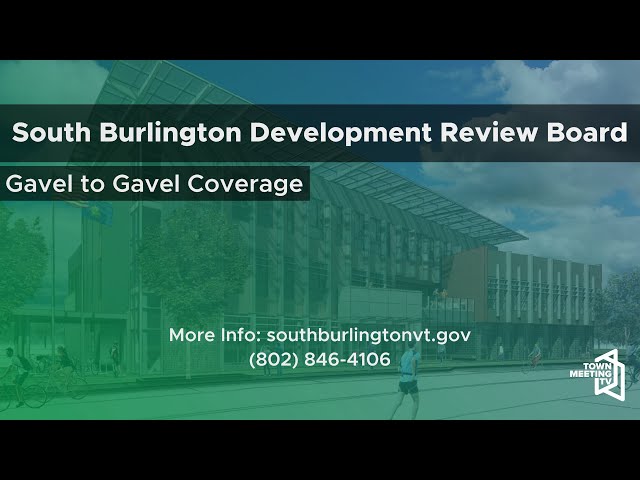 South Burlington Development Review Board - 6/2/2026