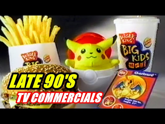 75 minutes of late 90s nostalgia - 1990s Commercial Compilation #50