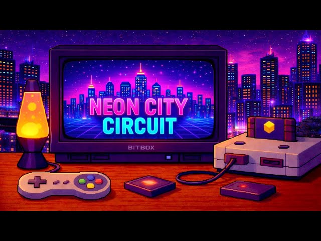 Cartridge 02: Neon City Circuit | SNES-Style 16-Bit VGM Soundtrack