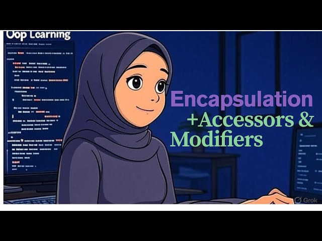 Accessors + mutators + Encapsulation