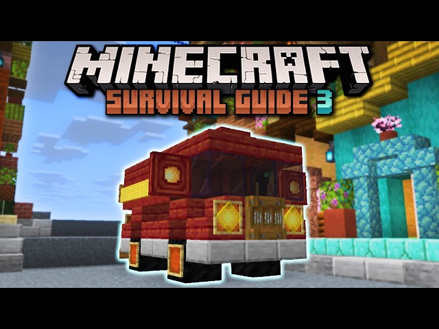 How To Build Vehicles! ▫ Minecraft Survival Guide S3 [Ep.136]