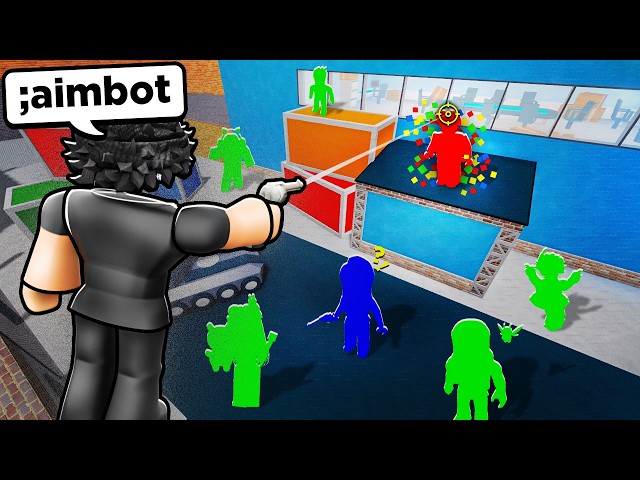 I Played MM2 With HACKS.. (Admin Commands)