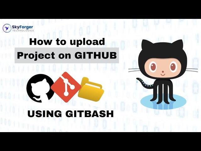 🚀 How to Upload Your Project to GitHub Using Git Bash | Step-by-Step Tutorial       