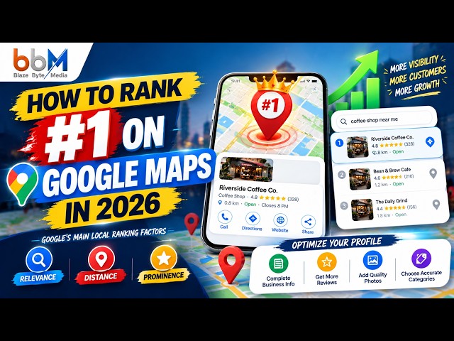 How to Rank #1 on Google Maps in 2026 (Google Business Profile SEO)