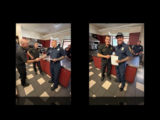 Commendation to Firefighter  Paramedic Covarrubias and Firefighter  Paramedic Vazquez