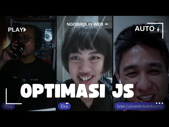 Optimasi Performa JS - Ngborlin WEB