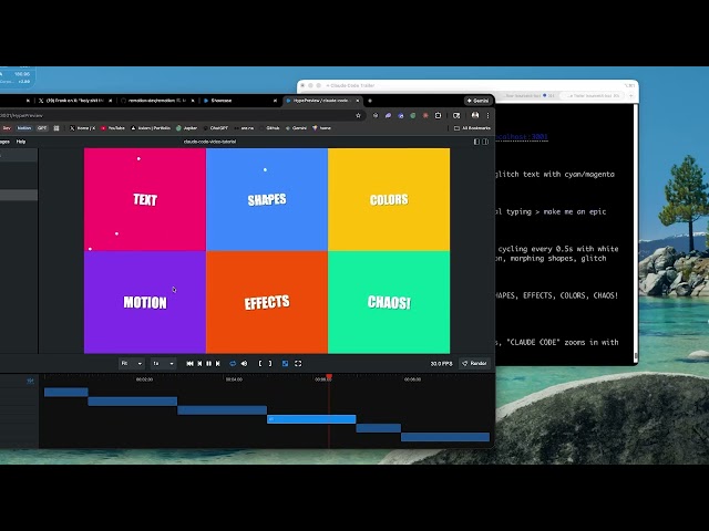 make animations with claude code