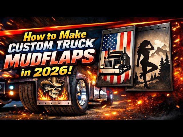 How to Make Custom Truck Mudflaps (2026 Tutorial) | Affinity Designer + ModStudio2 🔥🚛