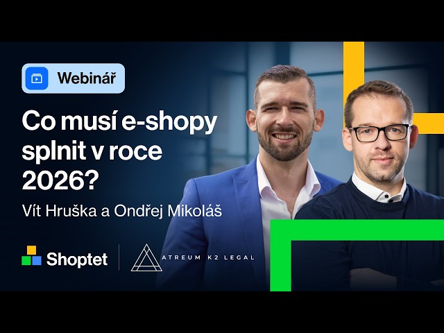 Nové povinnosti e-shopů v roce 2026: tlačítko pro odstoupení od smlouvy a obalová legislativa