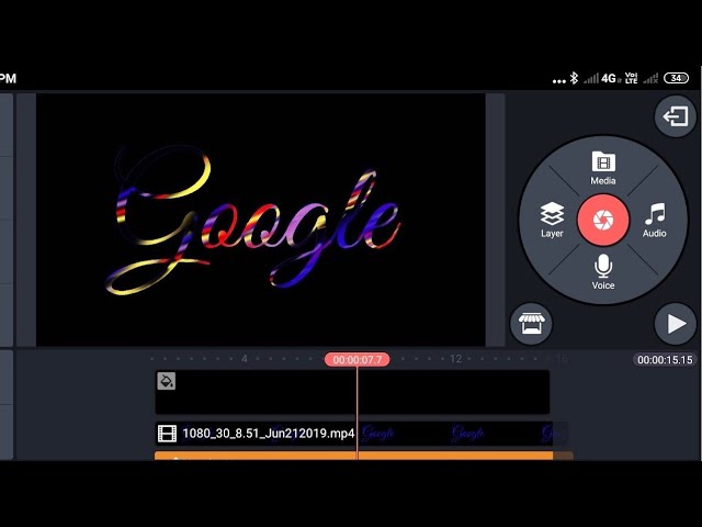 Kinemaster Google Motion Text Best Editing Tutorial