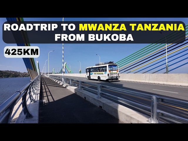 Road Trip to Mwanza 🇹🇿 from Bukoba (425Km) | Tanzania has the most developed villages in Africa?